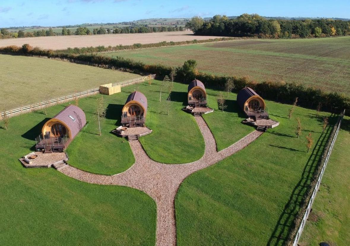 斯坦福桥Mingle Dale- Bugthorpe Grange Glamping别墅 外观 照片
