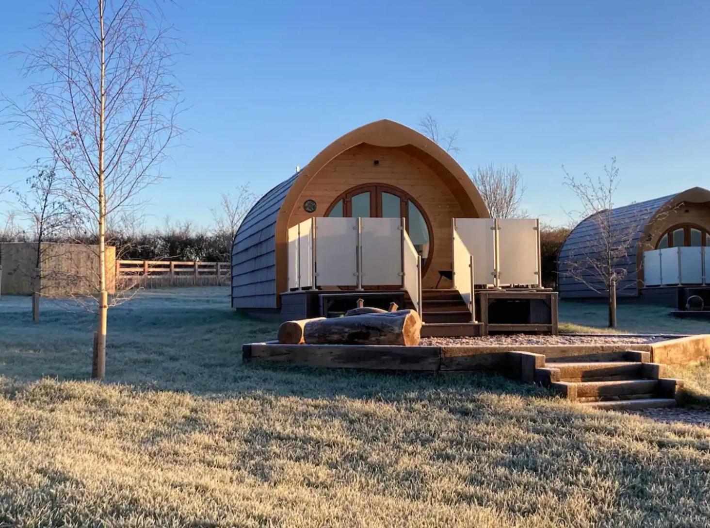 斯坦福桥Mingle Dale- Bugthorpe Grange Glamping别墅 外观 照片